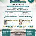 Darul Tarbiyah is pleased to announce our UMRAH PACKAGE 2026 – 1448H