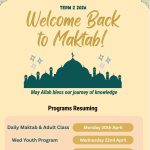 Welcome Back to Maktab – Term 2 Begins!