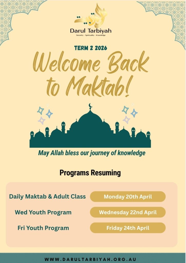 Welcome Back to Maktab – Term 2 Begins!